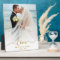 Elegant Gold Script Love Wedding Photo