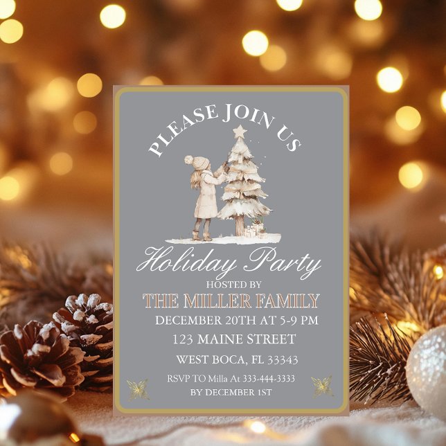 Elegant  Gold&Silver Holiday Party  (Creator Uploaded)