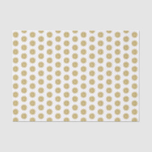 Elegant Gold Snowflake Holiday Tissue Paper