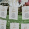 Elegant Gold Table Number 2 Seating Chart