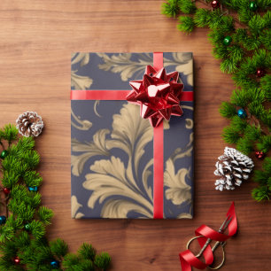 Elegant Gold Vintage Damasks  Wrapping Paper