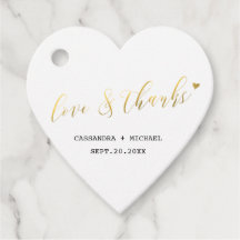 Elegant gold white chic Script Wedding