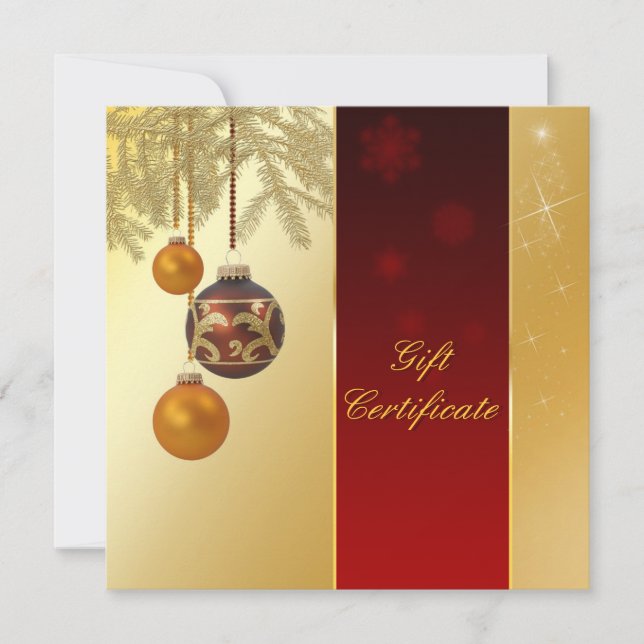 Elegant Golden Christmas (Front)