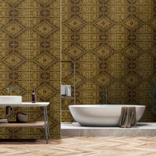 Elegant golden w/out your Initial Wallpaper