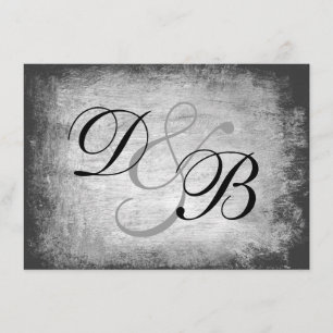 Elegant Gothic Grunge Invitation