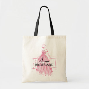 Élégant Gown Bridal Party Sac fourre-tout personna