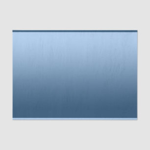 Elegant Gradient Blue Tissue Paper