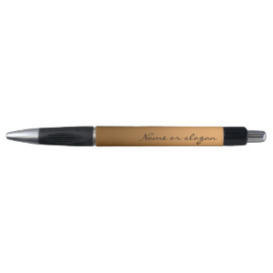 Elegant Gradient Gold with Custom Text Pen