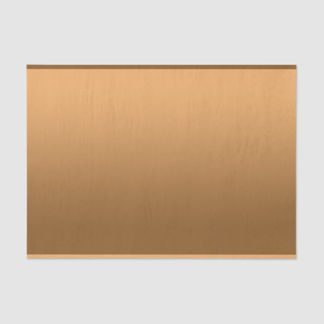 Elegant Gradient Golden Tissue Paper (Front)