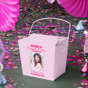 Elegant Graduate Photo Favor Box