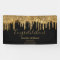  elegant graduation black gold dripping glitters 