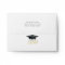 Elegant Graduation Classic Mortarboard Black Gold