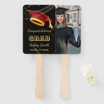 elegant Graduation Hand Fan