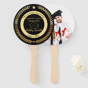 elegant Graduation Hand Fan