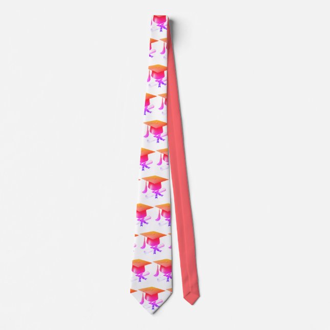Elegant Graduation Neck Tie (Front)
