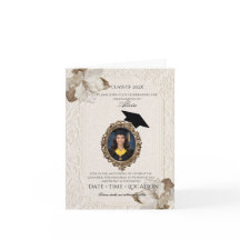 Elegant Graduation Party Invitation