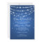 Elegant Graduation Party Sparkling Chain Blue