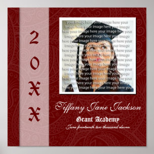 Elegant Graduation Photo Collage Wall Art