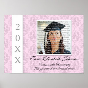Elegant Graduation Photo Collage Wall Art