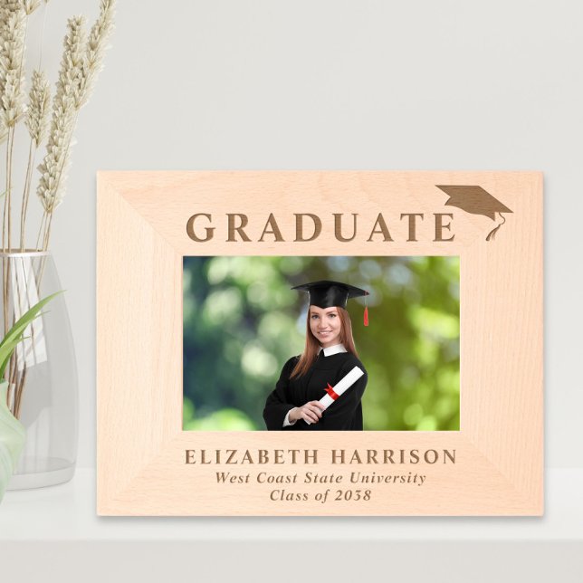 Elegant Graduation Photo Etched Frames (Creator Uploaded)