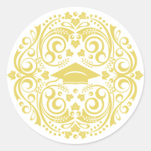 Elegant Graduation Sticker