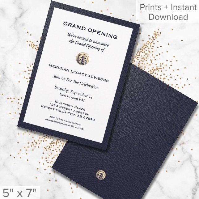 Elegant Grand Opening Invitation (Creator Uploaded)