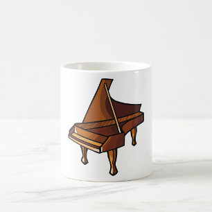Elegant Grand Piano Music Lovers Design  Coffee Mug