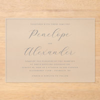 Elegant Gray Minimalist Calligraphy