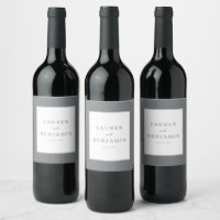 Elegant Gray Minimalist Names