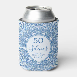 Elegant Greek birthday party with custom colours Can Cooler