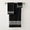 Elegant Greek Pattern on Black