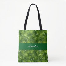 Elegant Green Christmas Personalized