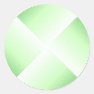 Elegant Green Colour Template Blank Custom Classic Round Sticker