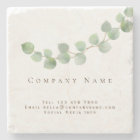 Elegant Green Eucalyptus Leaf Branch Company Name