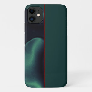 Elegant Green Floral iPhone case