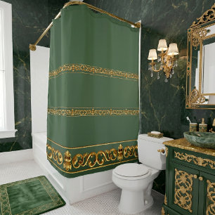 Elegant Green & Gold