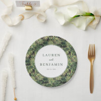 Elegant Green Palm Leaf