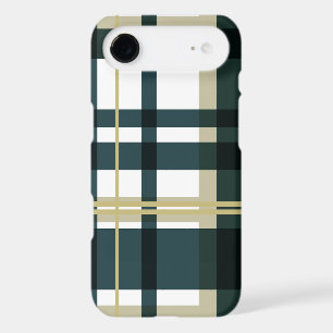 Elegant Green Plaid Pattern Modern Tartan Design