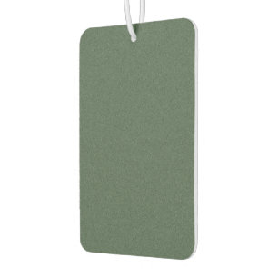 Elegant Green Texture Car Air Freshener Design