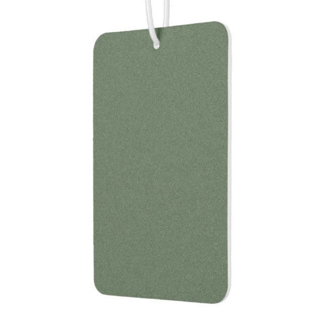 Elegant Green Texture Car Air Freshener Design (Left)