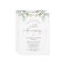 Elegant Greenery 50th Wedding Anniversary 