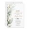 Elegant greenery eucalyptus and gold baby shower