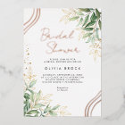 Elegant Greenery Eucalyptus Modern Bridal Shower