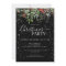 Elegant Greenery Floral Holiday Christmas Party