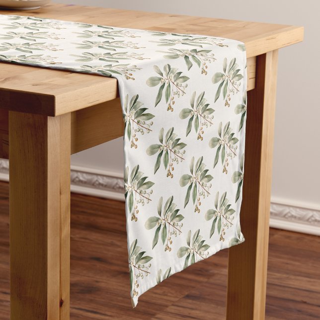 Elegant Greenery Table Runner (Elegant Greenery Table Runner
)