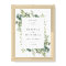 Elegant Greenery Wedding Welcome