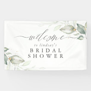 Elegant Greenery Welcome Sign for any Party