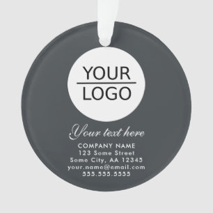 Elegant Grey Ajouter votre logo Promotion de texte