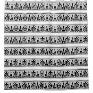 Elegant Grey Arabesque Vector Pattern on White