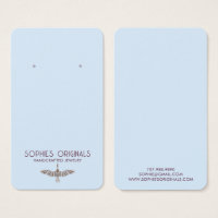 Elegant Grey Blue Bird Logo